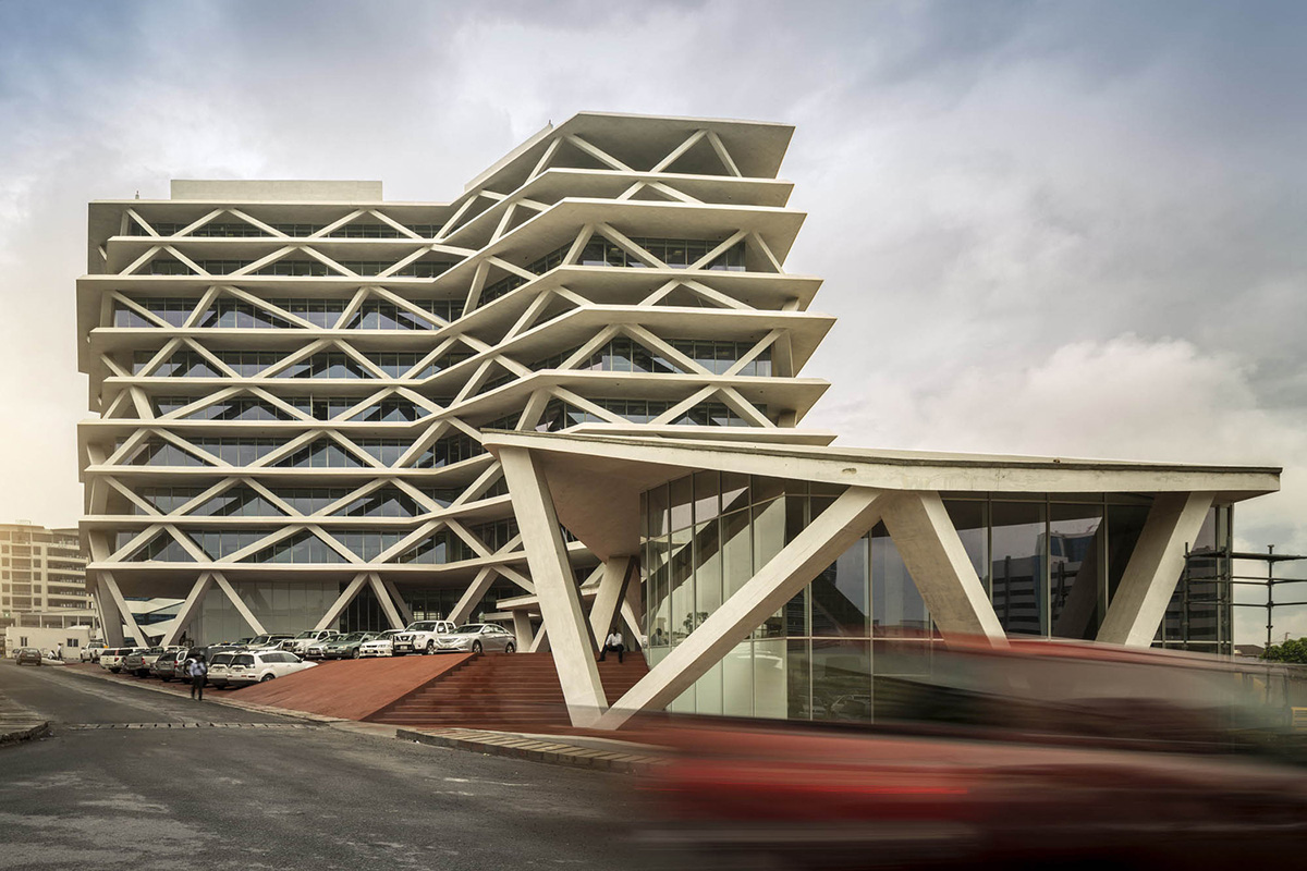 One Airport Square An Ultra Green Office Building In Ghana By Mario