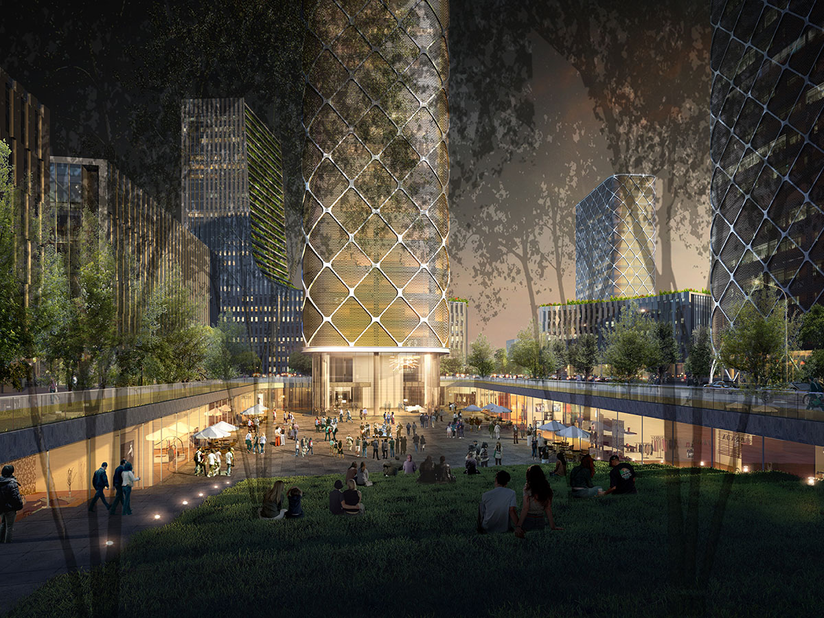 Ennead Architects releases new images of new research and development community in Shanghai