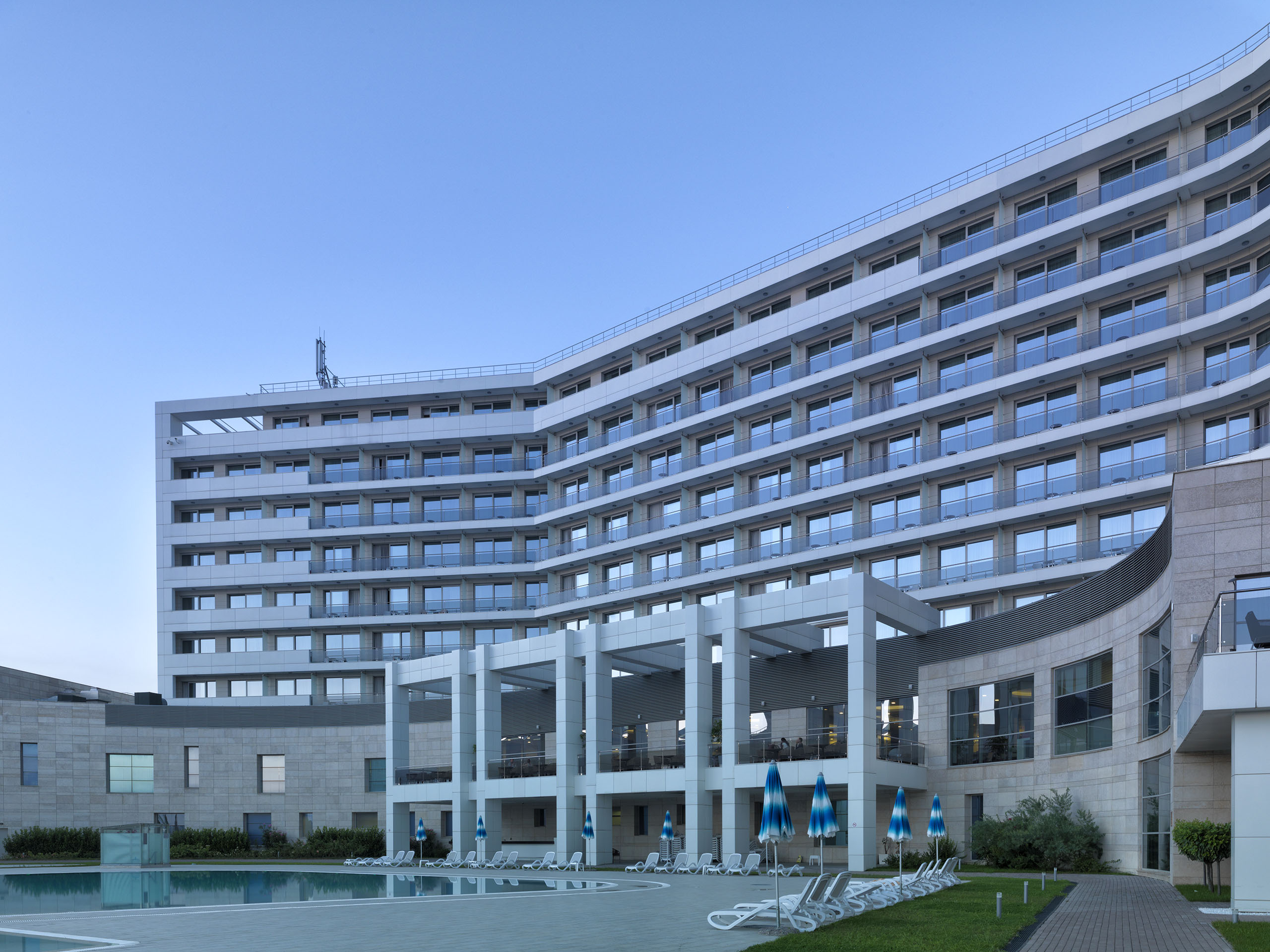 Radisson Blu IOC Hotel and Convention Center designed by Oncuoglu+ACP Architecture