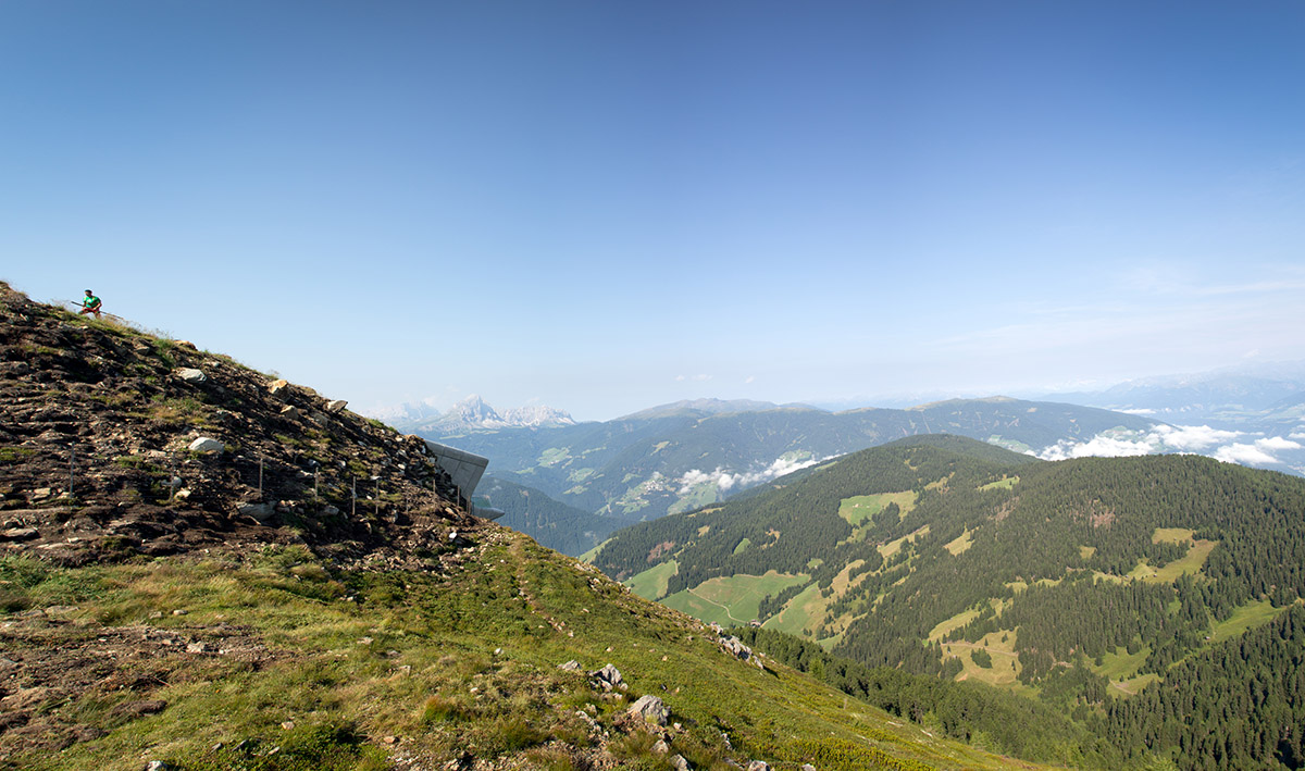 Zaha Hadid embeds Messner Mountain Museum in the summit of Alps