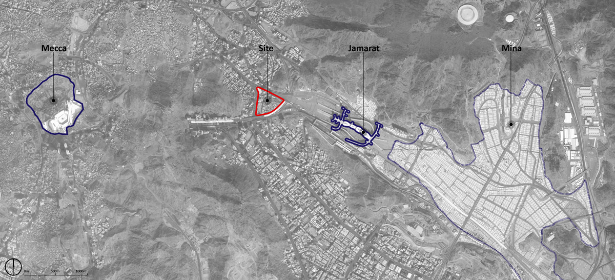 X-Architects wins competition focusing on new pedestrian routes for Mecca