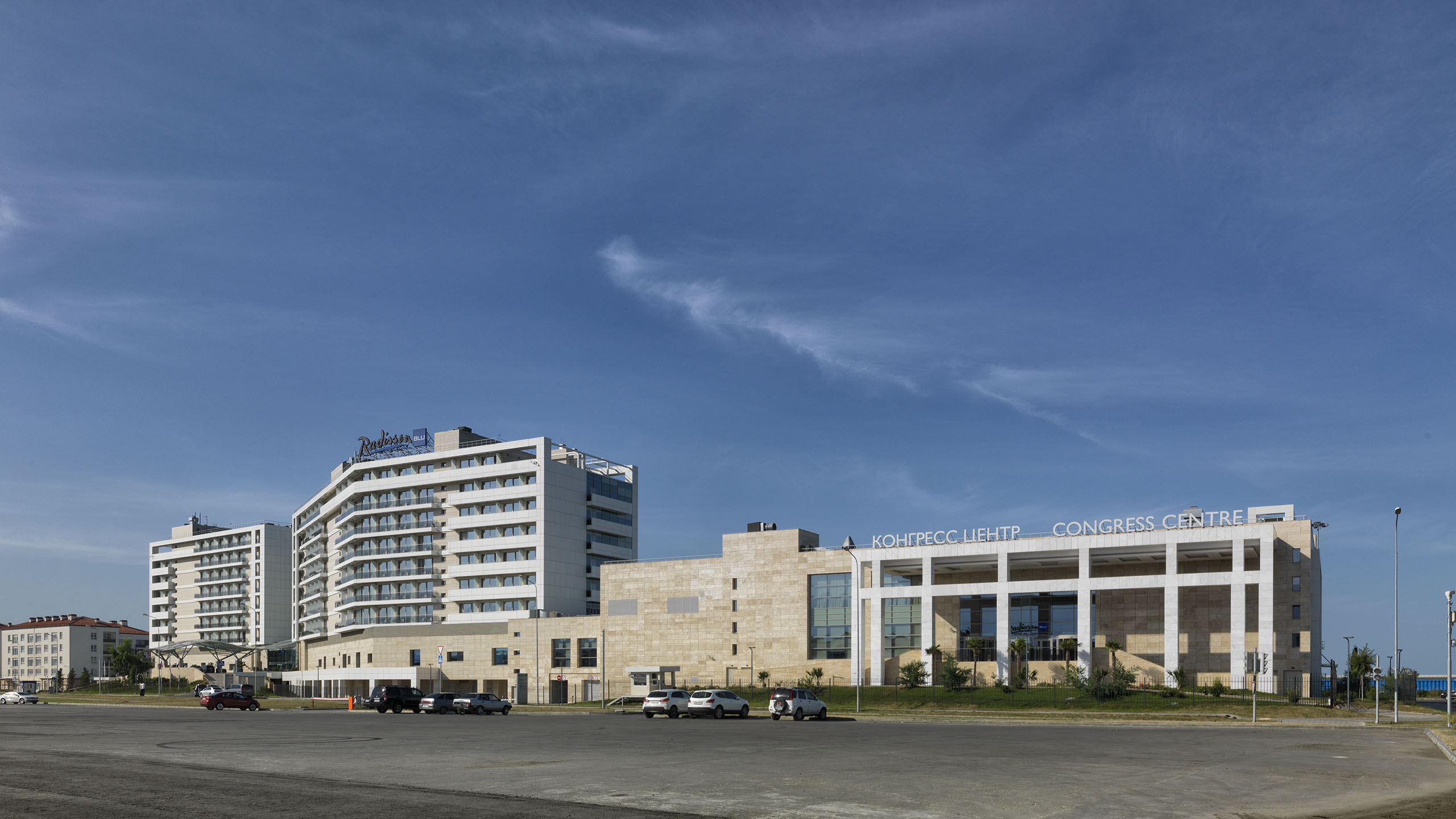 Radisson Blu IOC Hotel and Convention Center designed by Oncuoglu+ACP Architecture