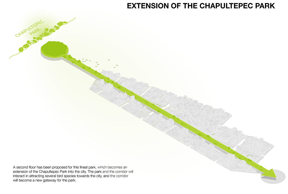 FR-EE transforms the urban space of Mexico City: ’’The Cultural Corridor Chapultepec’’ revealed