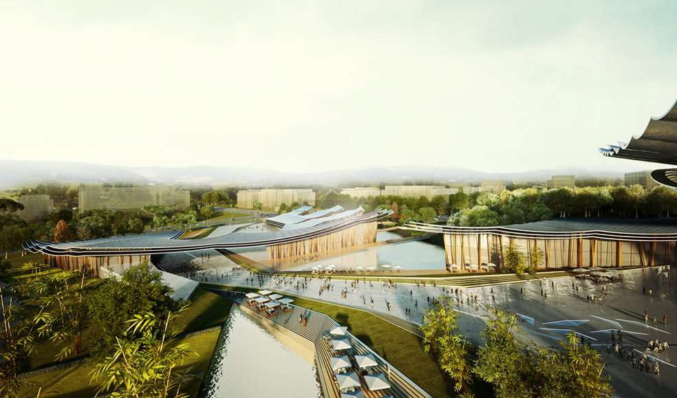 Rafael de La-Hoz&ADRI-HIT,wins a design competition that includes five museums&sport centre