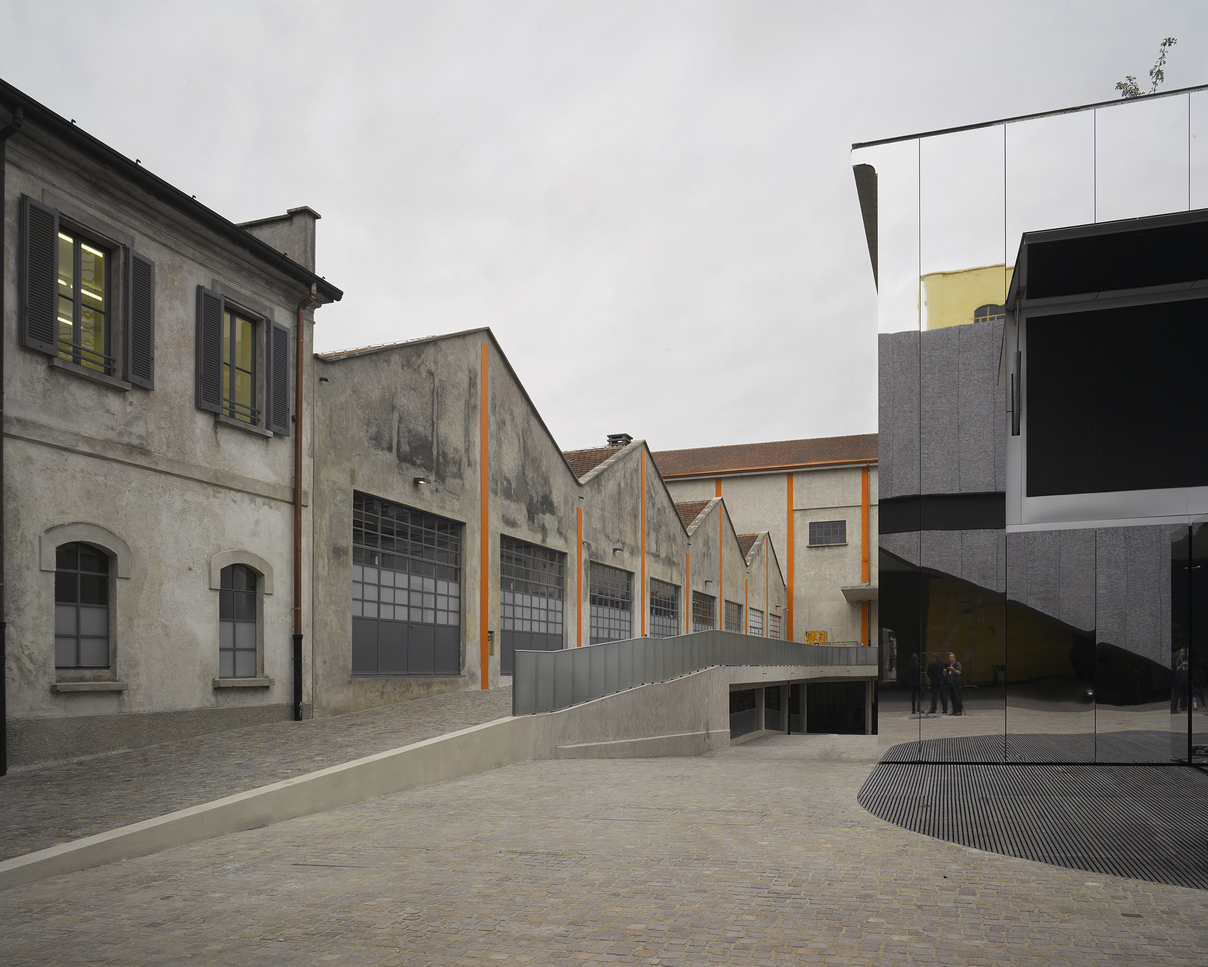 Fondazione Prada complex in Milan, designed by OMA will be opened to the public May 9,2015