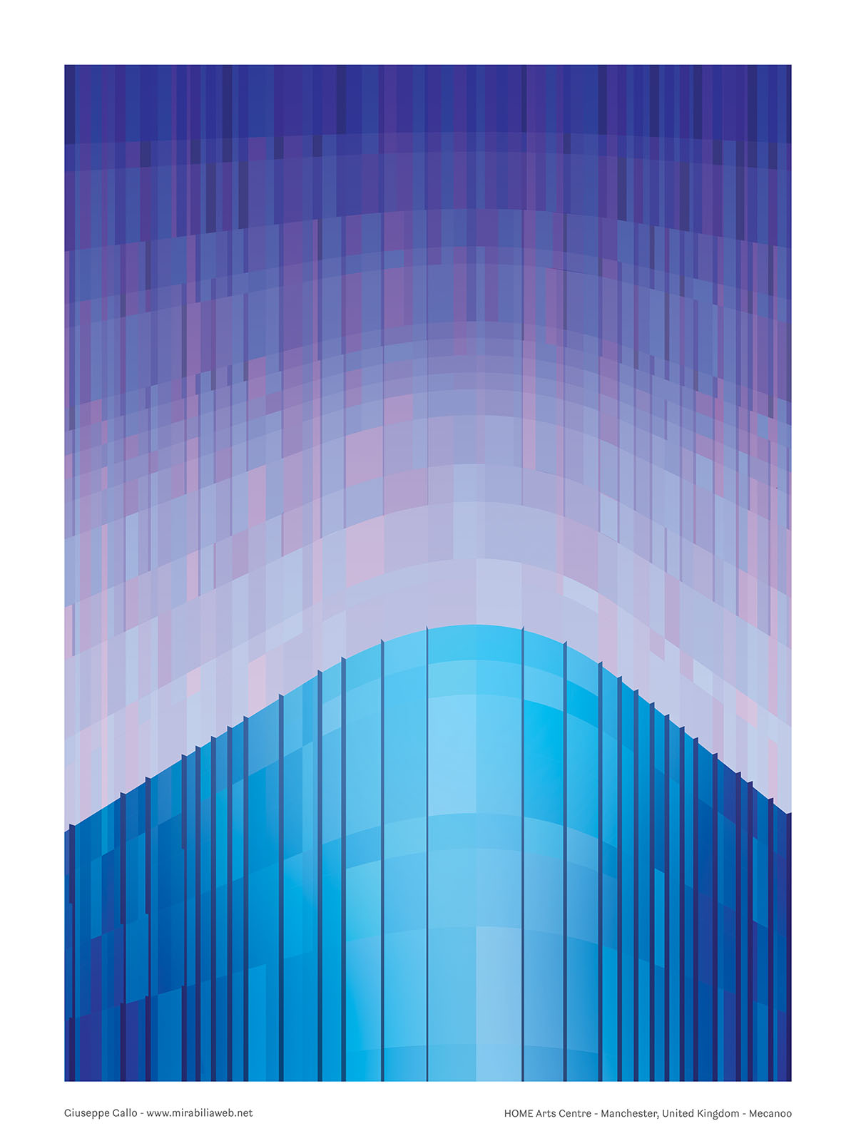 Giuseppe Gallo transforms Mecanoo’s projects into pattern posters