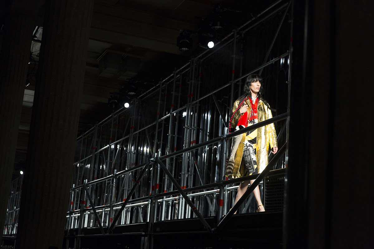 The Miu Miu Club, designed by AMO, takes over the CESE government offices in Paris for one night