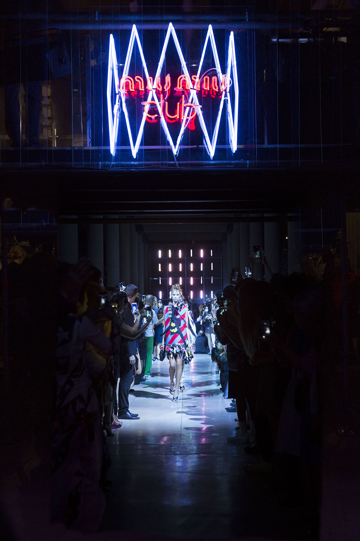 The Miu Miu Club, designed by AMO, takes over the CESE government offices in Paris for one night
