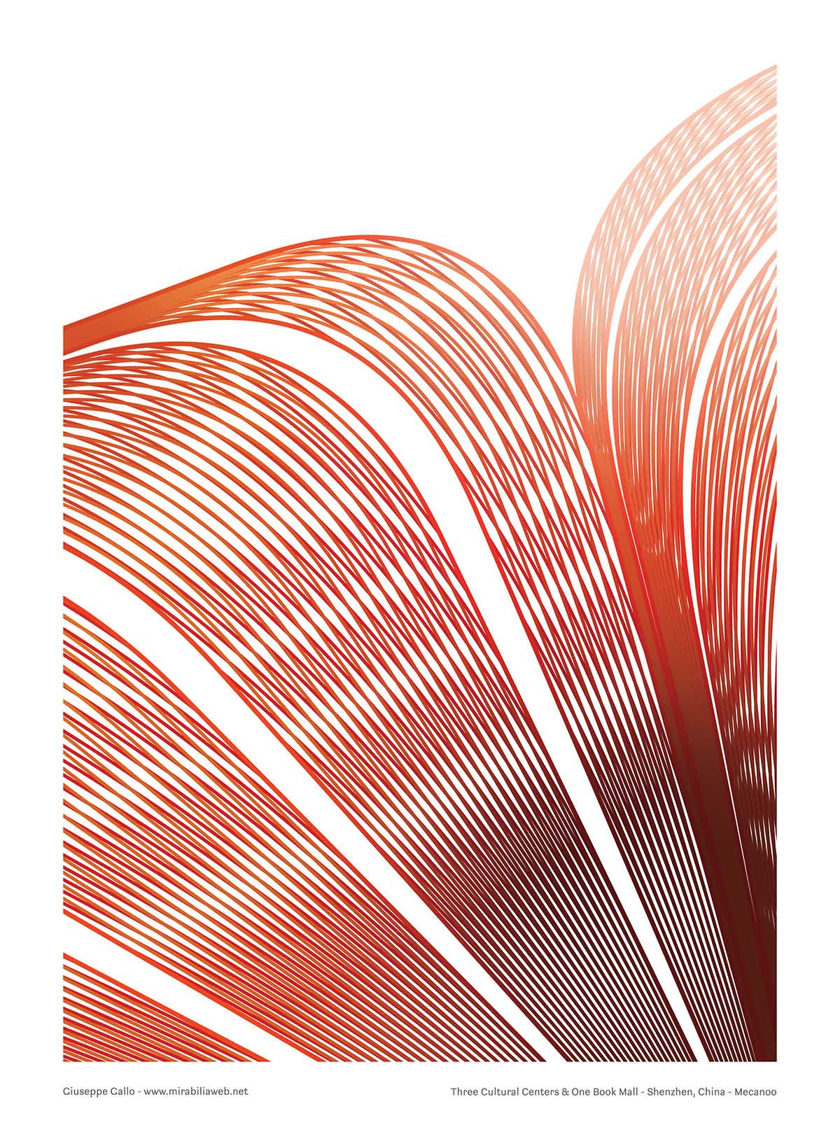 Giuseppe Gallo transforms Mecanoo’s projects into pattern posters