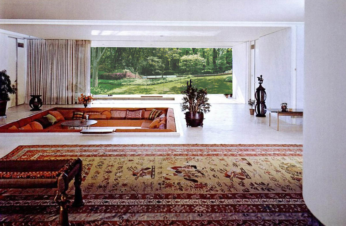 The Necklase Residence for three generations designed by REX Architects