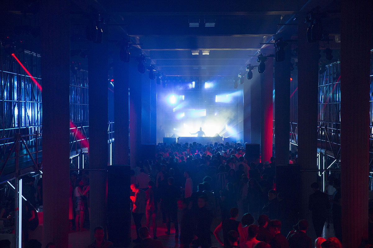 The Miu Miu Club, designed by AMO, takes over the CESE government offices in Paris for one night