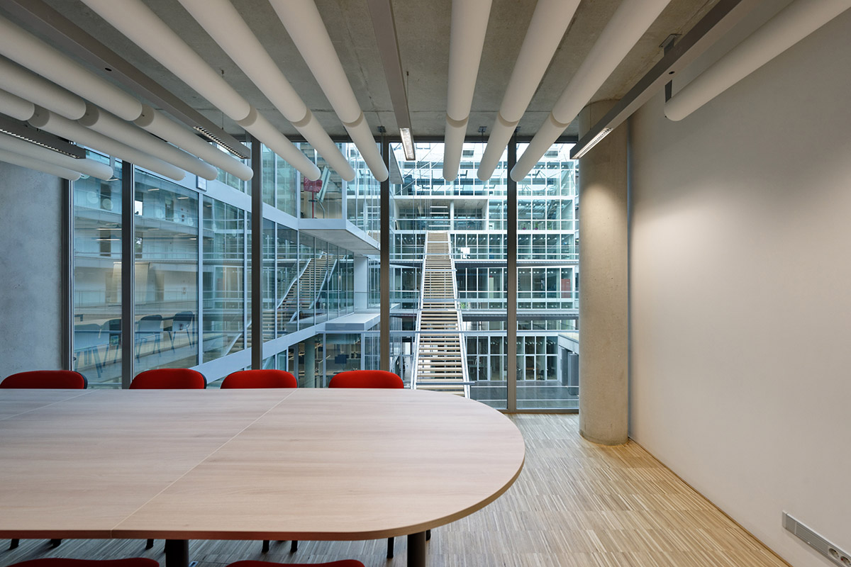 Dietmar Feichtinger Architects completed Headquarter Lille Métropole Habitat in Tourcoing, France