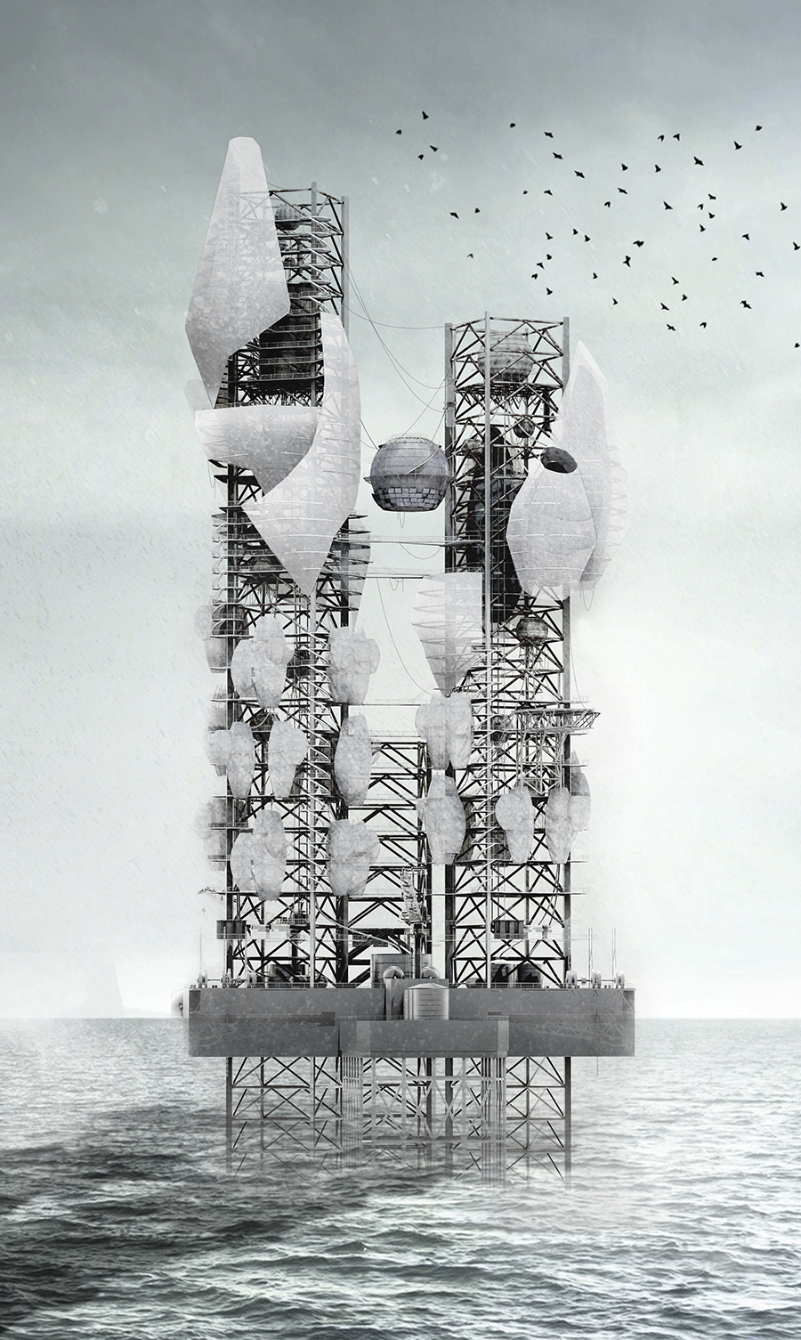 Bio-Rig is the new setting for new energy sources designed by Julien Nolin