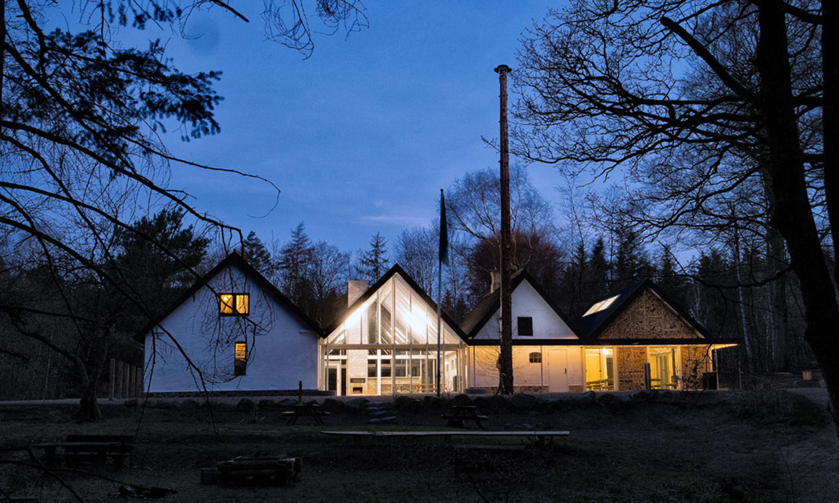 LUMO Architects Completed Nøjkærhus Culture House in Denmark