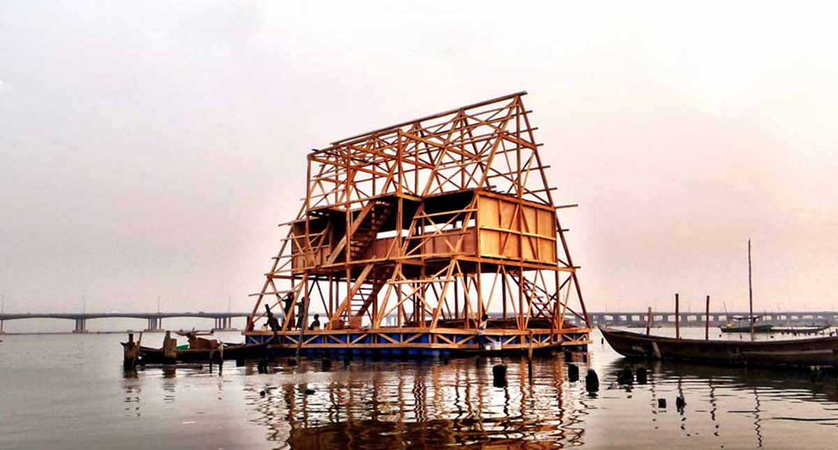Makoko Floating School is a prototype floating structure that changes urbanizing African context