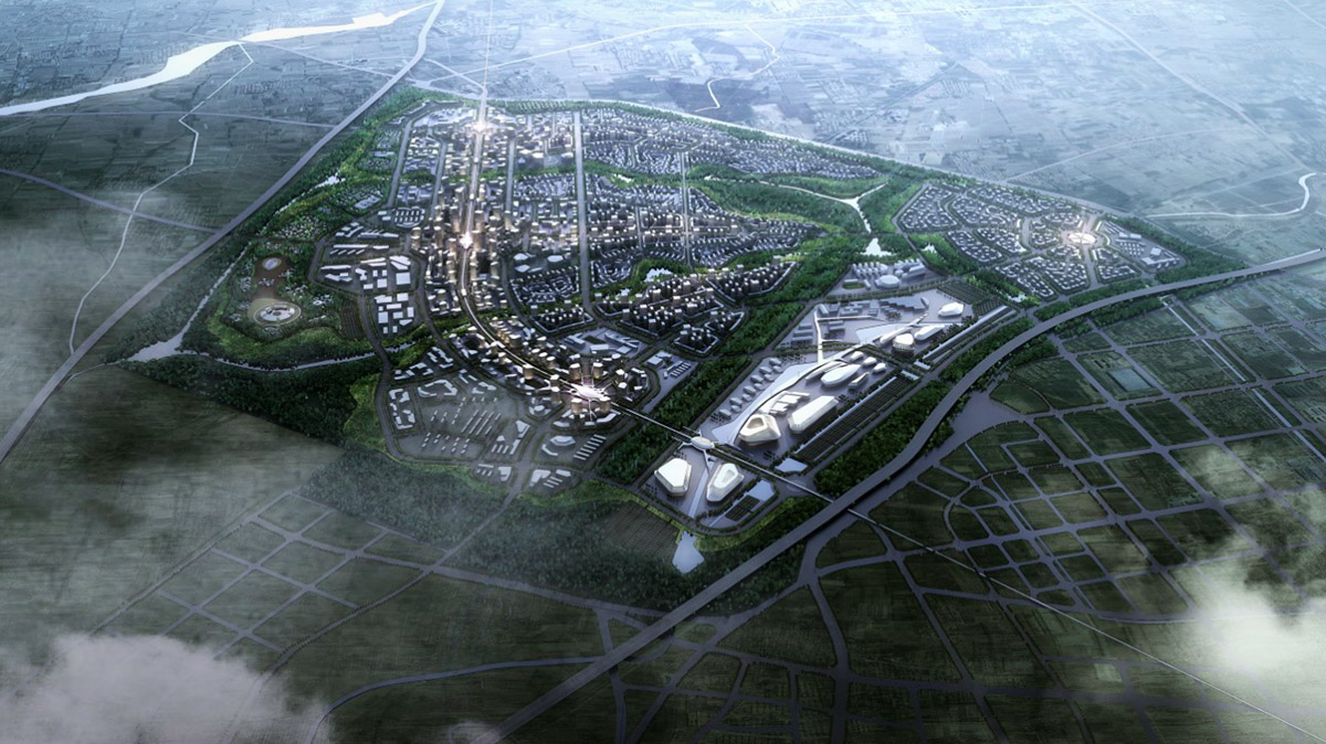 Architecture in Fashion: Hebei Lanfang Yongqing International Clothing City
