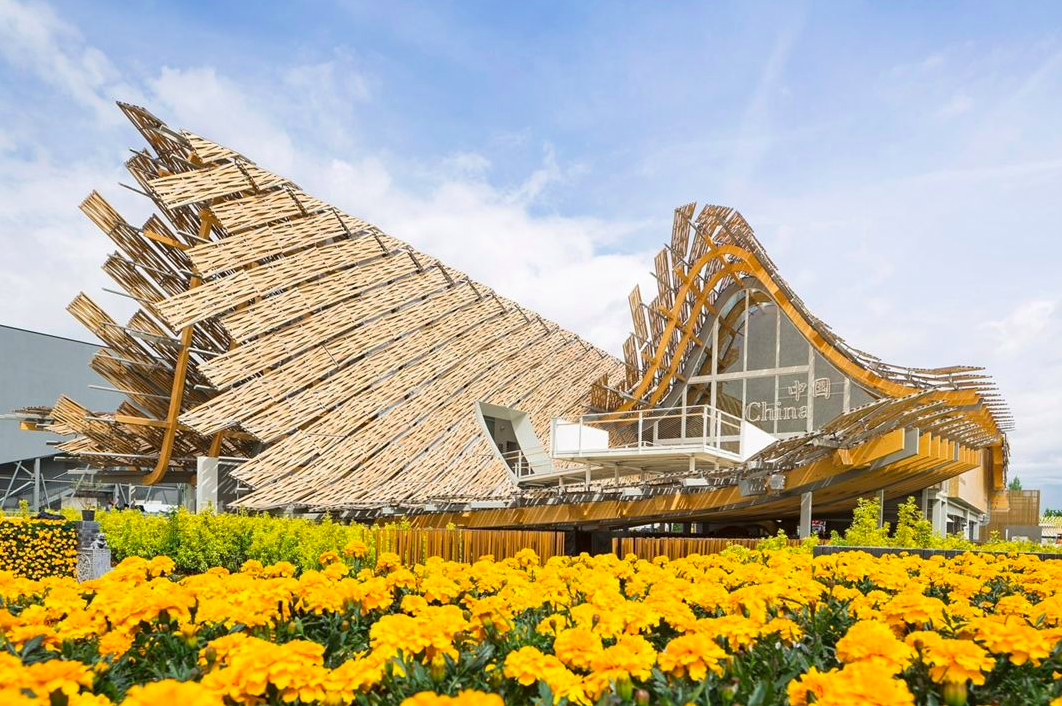 China Pavilion is “The Land of Hope” also turns into a structural show at Expo Milano 2015