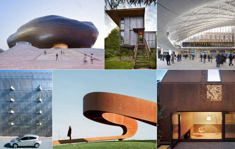 Six spectacular projects selected for Metal in Architecture shortlist