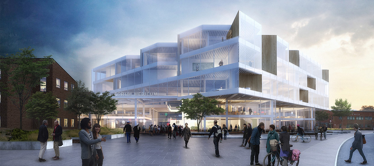 Henning Larsen Architects designs new uniting forum for the medical faculty of Lund University