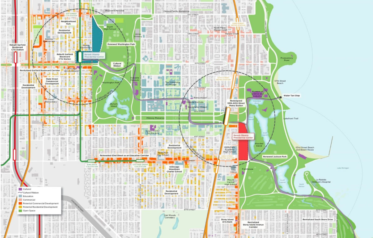 Renzo Piano, Snøhetta and David Adjaye among seven firms shortlisted for Obama Presidential Center