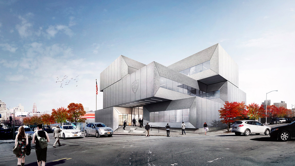 BIG designs the new police station in Bronx, USA