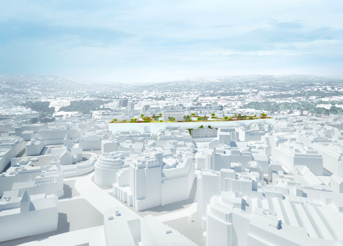 MVRDV reveals highly praised vision for transformation of Oslo’s government quarter