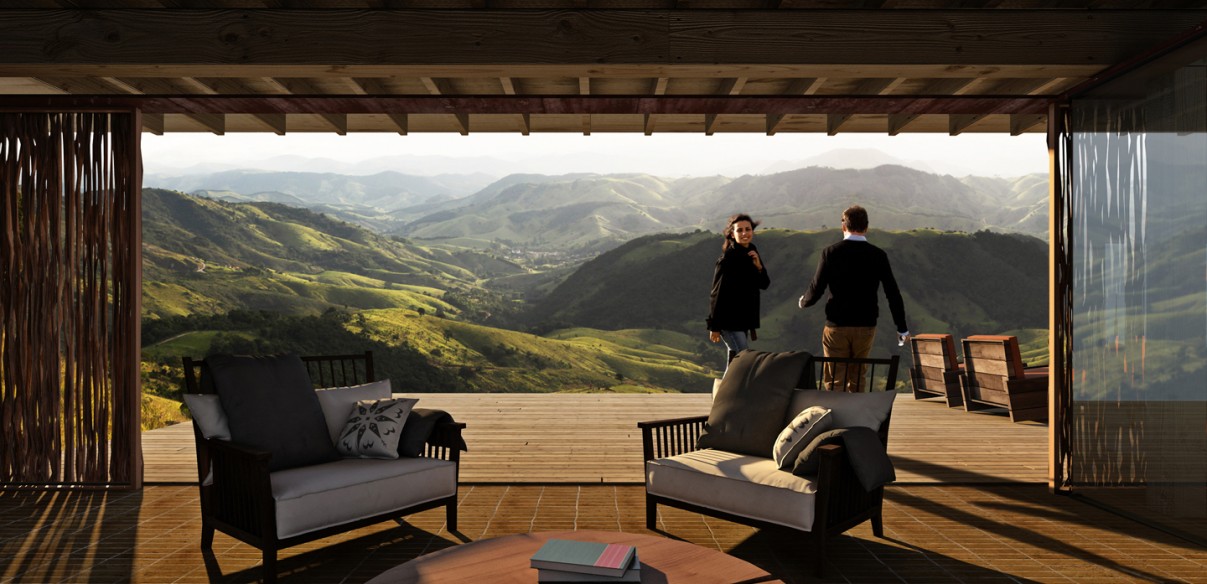 Studio MK27 is about to complete Catu&ccedil;aba House on the skirts of Brazil