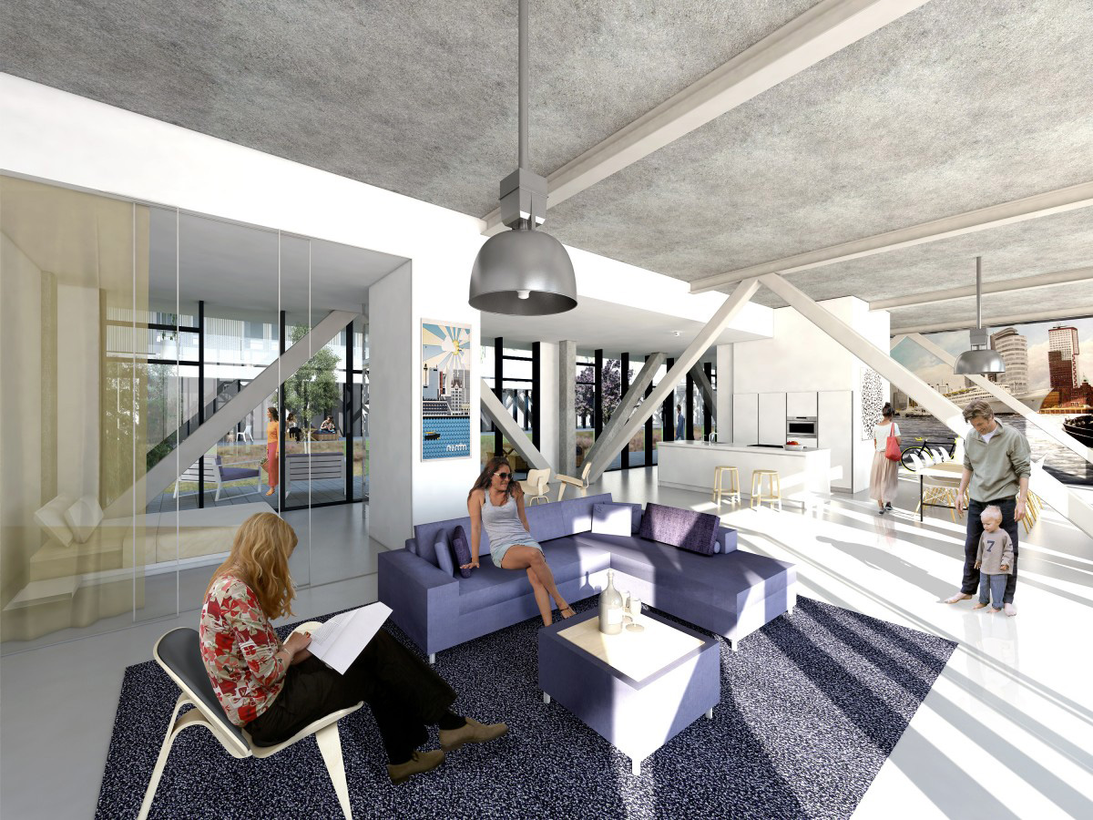 Mei Architects and planners redesigns The Fenix I Warehouses in Rotterdam