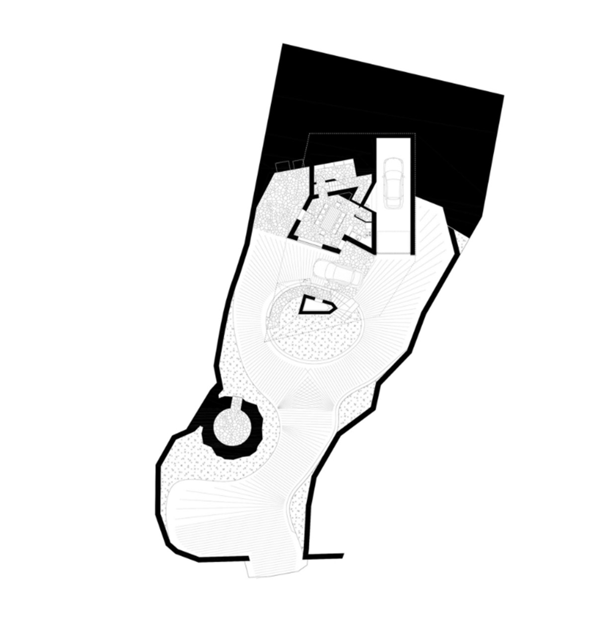 Gumno House settled with intricate landscape on Croatia Islands