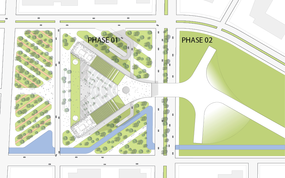 JDS&rsquo;s QIingdao Open Hand creates a huge urban space in China