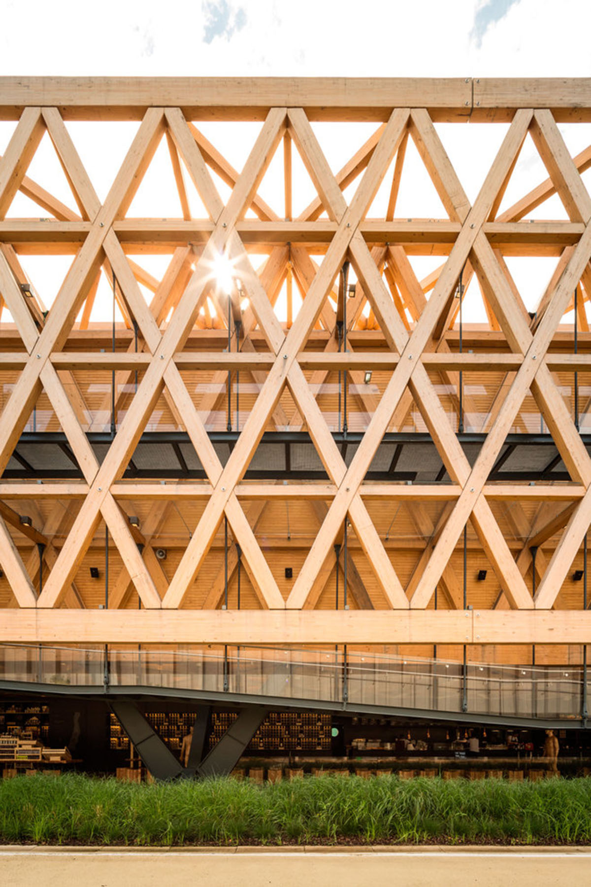Undurraga Devés Arquitects designed a fully-structural framework for Chilean Pavilion - Expo Milano