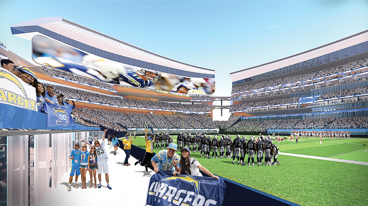 New San Diego Stadium Concept Plans revealed by Populous