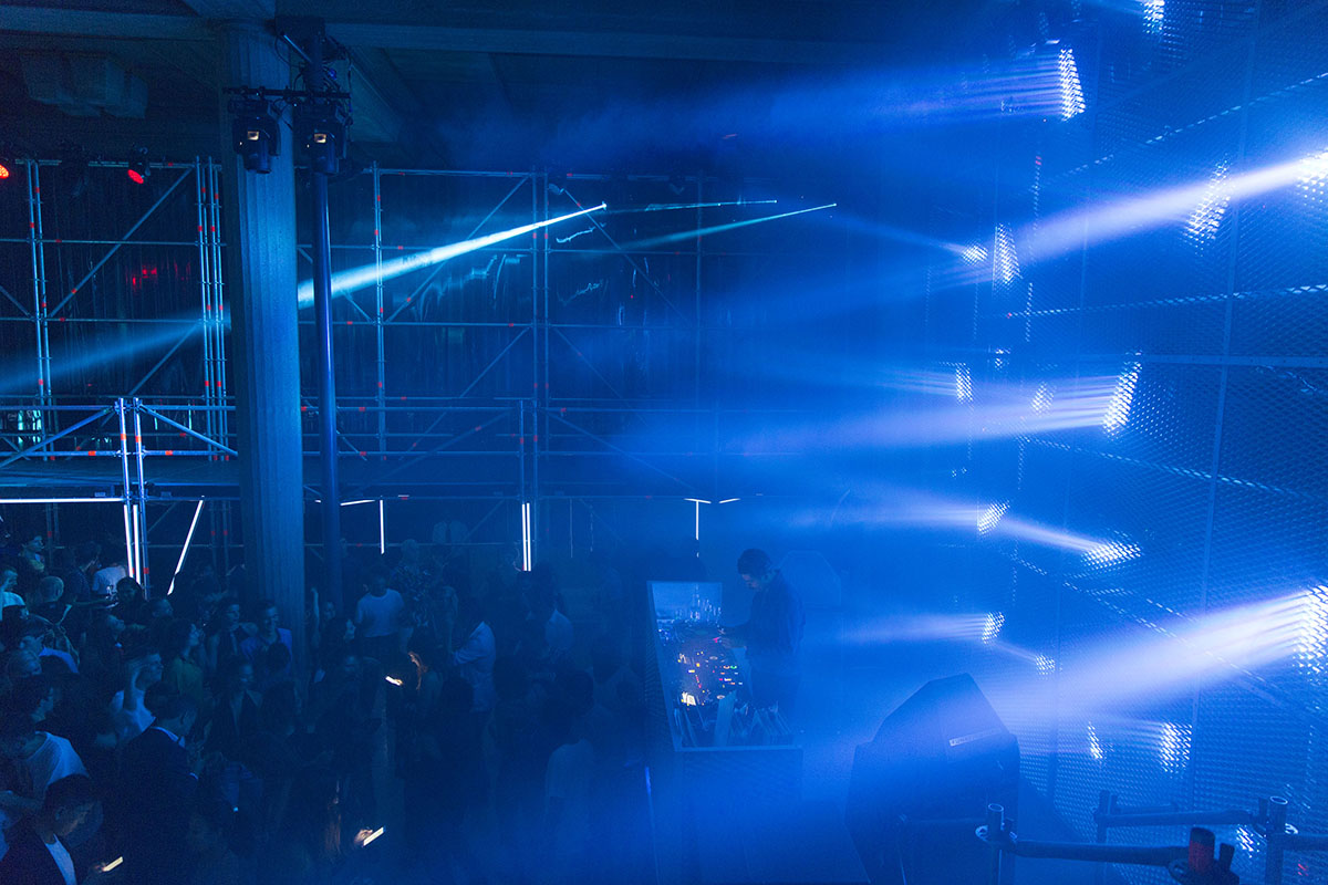 The Miu Miu Club, designed by AMO, takes over the CESE government offices in Paris for one night