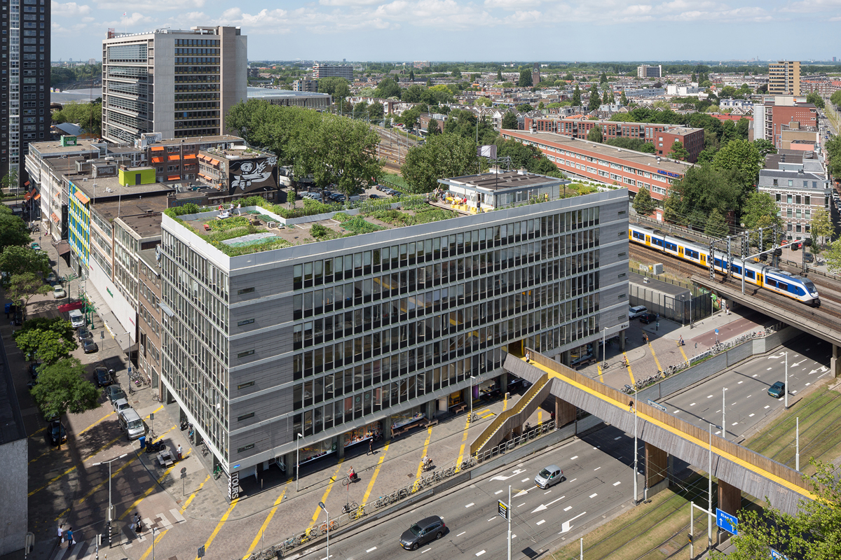 The Luchtsingel,  world’s first crowd funded public infrastructure,  completed