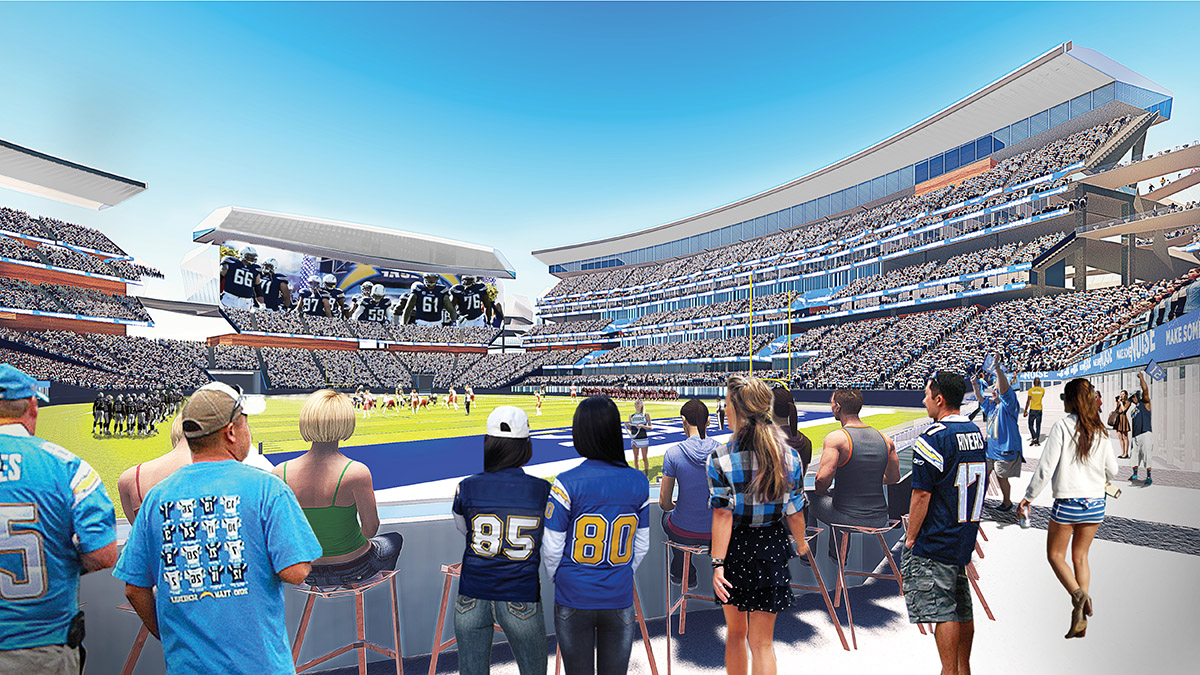 New San Diego Stadium, Populous