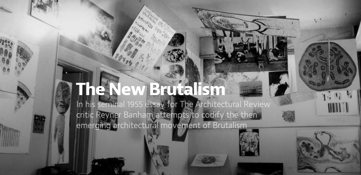 The New Brutalism