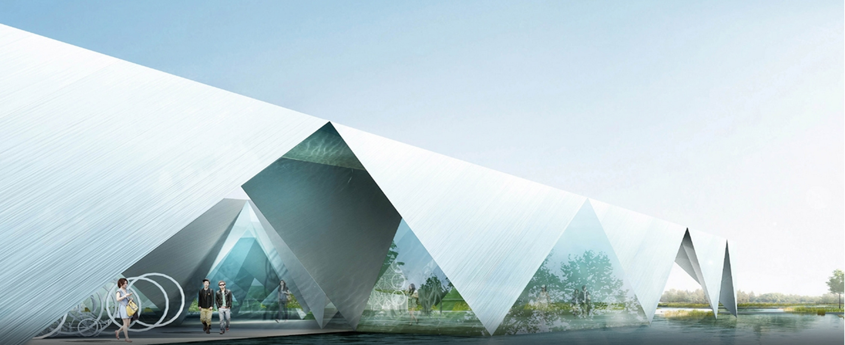 Bicycle Museum by AS Architecture-Studio,Chongming,China