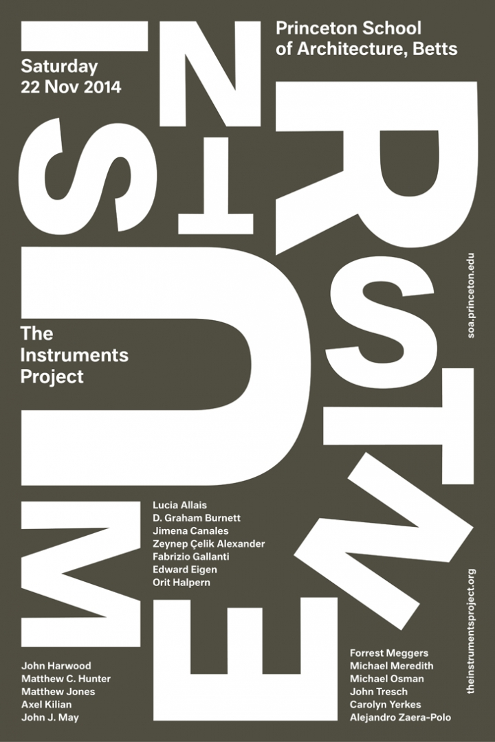 The Instruments Project:Princeton Conversations