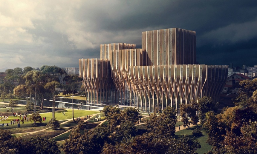 The Sleuk Rith Institute:Zaha Hadid&rsquo;s soft hymn to Cambodia&rsquo;s fallen