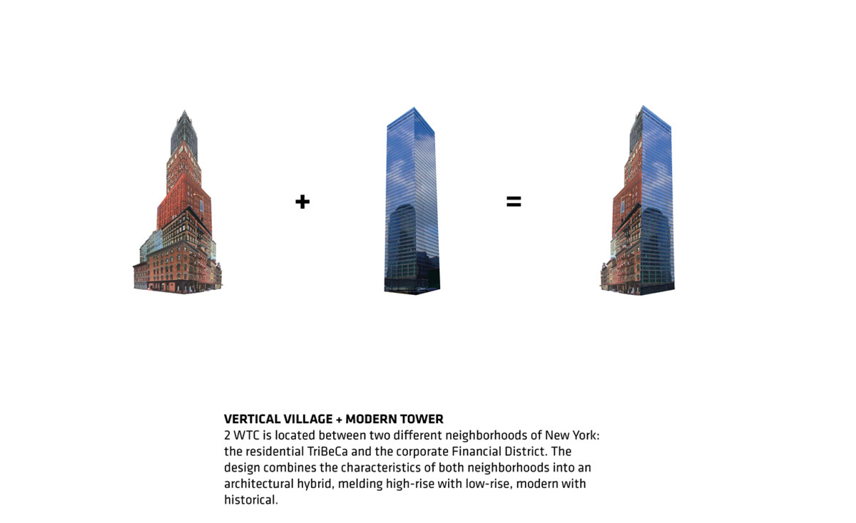 BIG’s superstructure 2 World Trade Center will rise to the skyline