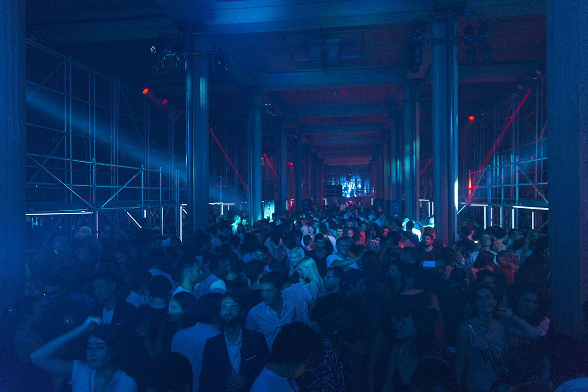 The Miu Miu Club, designed by AMO, takes over the CESE government offices in Paris for one night