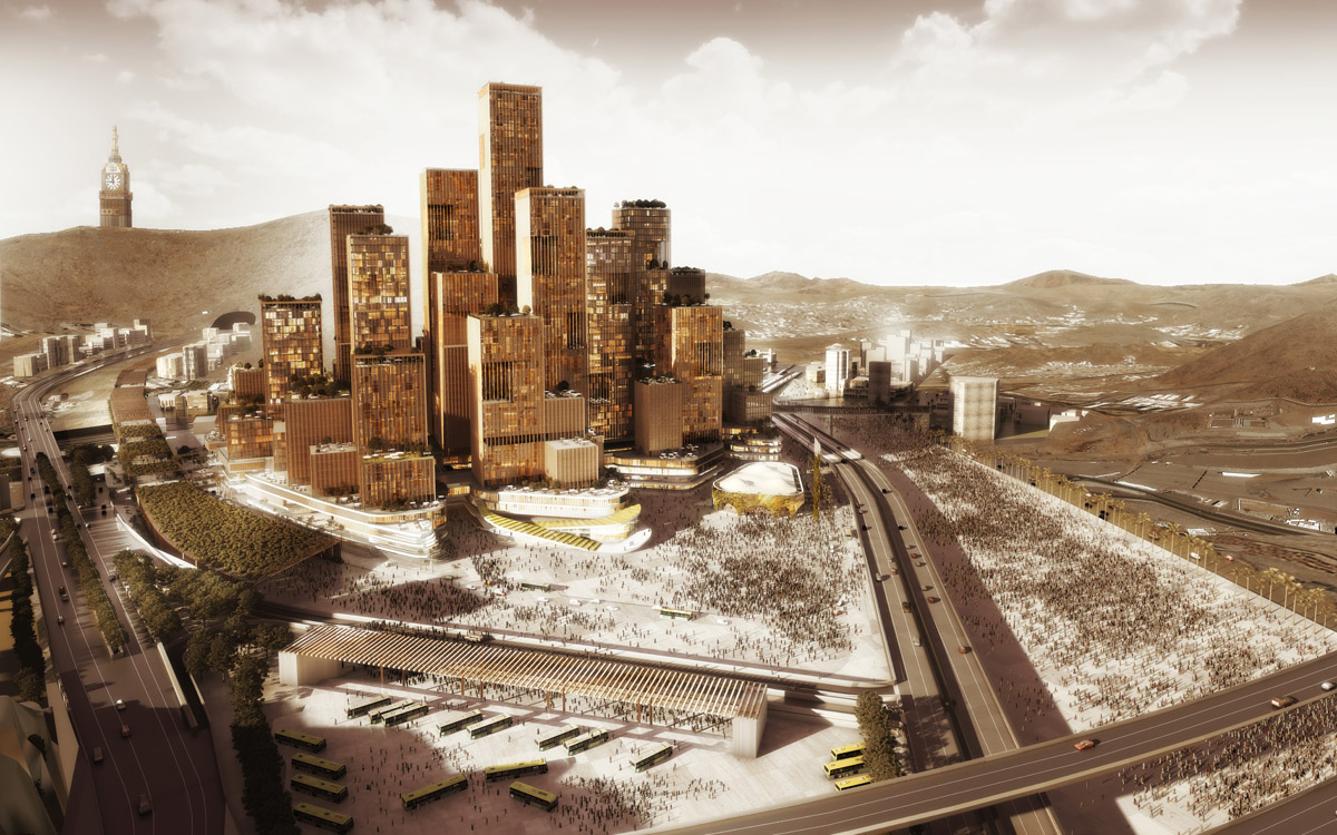 X-Architects wins competition focusing on new pedestrian routes for Mecca