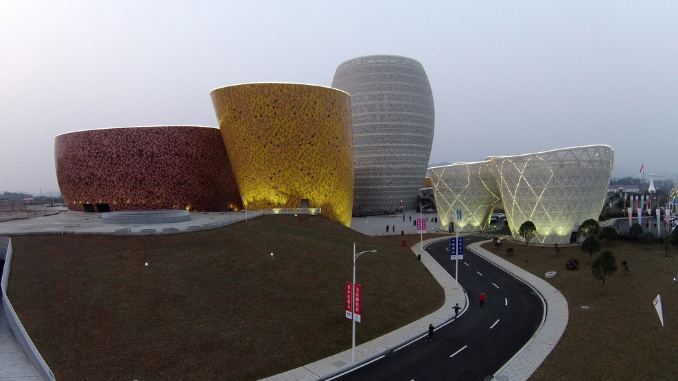 Liling World Ceramic Art City in China designed by Archea Associati