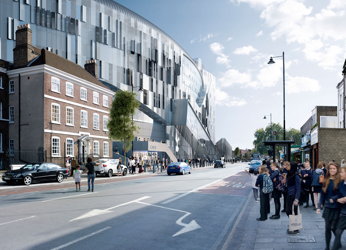 Populous unveiled new updated stadium plans for London