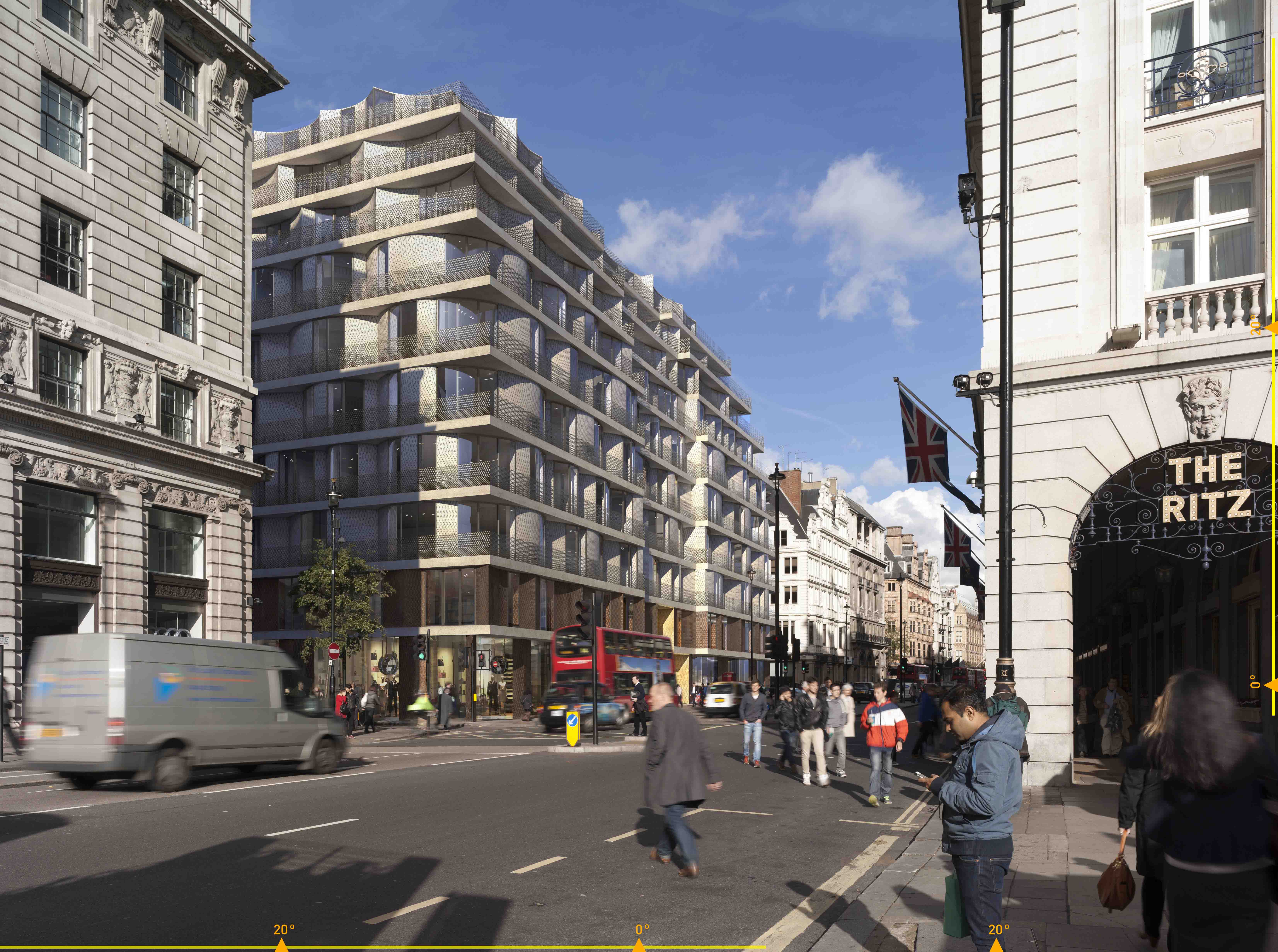 David Adjaye unveils his redevelopment project for &lsquo;One Berkeley Street&rsquo;