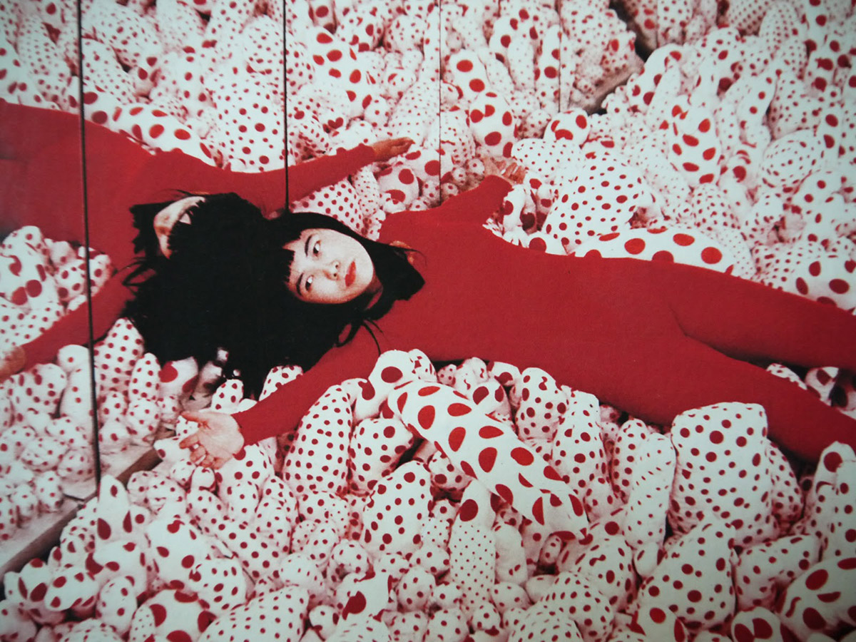 Japanese artist Yayoi Kusama introduces ’’infinity’’ at the louisiana museum of modern art