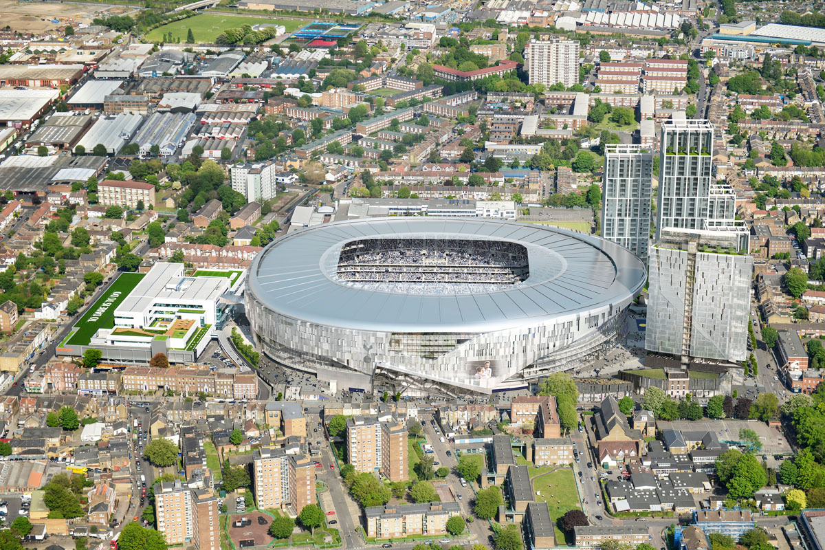 Populous unveiled new updated stadium plans for London