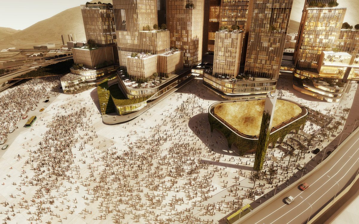 X-Architects wins competition focusing on new pedestrian routes for Mecca