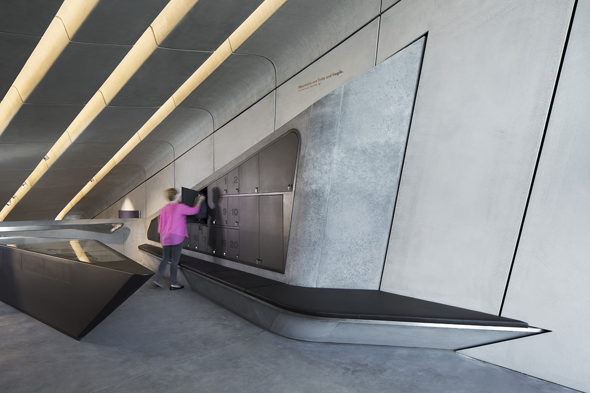 Zaha Hadid embeds Messner Mountain Museum in the summit of Alps