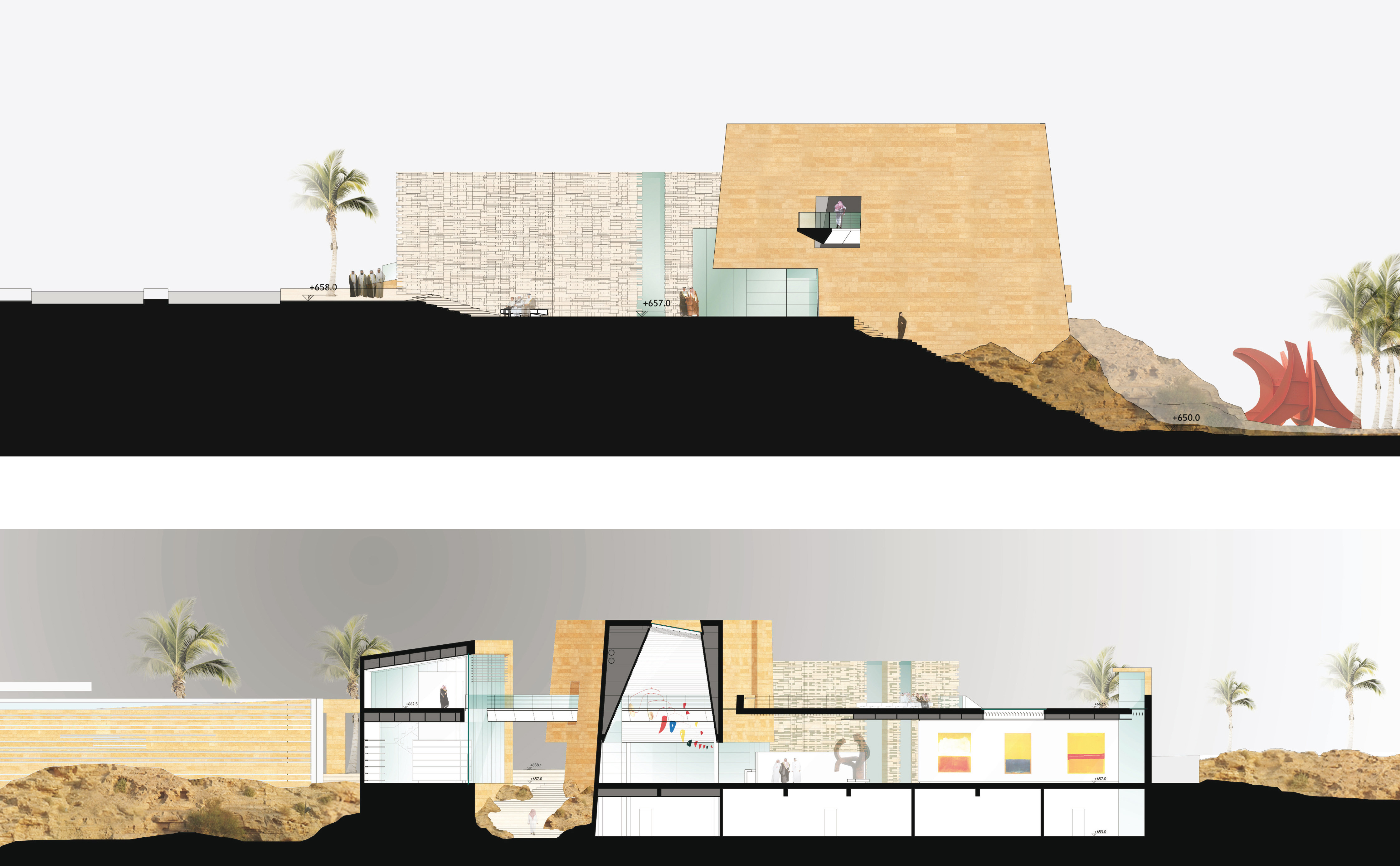 Studio Schiattarella wins Addiriyah Art Center Competition First Prize